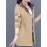 Plus Size Women's Floral Pattern Jacket - Casual Hooded Long Sleeve Outerwear with Zipper Front and Relaxed Fit