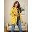 Chic Plus Size Hooded Windbreaker - Casual Solid Color, Drawstring Detail, Machine Washable - Perfect For Spring/Fall