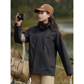 Women's 3-in-1 Winter Outdoor Jacket Set - Waterproof, Windproof & Warm with Detachable Fleece Liner, Hooded for Hiking & Travel Women's 3-in-1 Winter Outdoor Jacket Set - Waterproof, Windproof & Warm with Detachable Fleece Liner, Hooded for Hiking & Travel