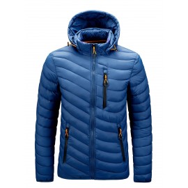 Women's Slim-Fit Waterproof Hooded Jacket - Casual & Stylish, Long Sleeve, Machine Washable for Fall/Winter Women's Slim-Fit Waterproof Hooded Jacket - Casual & Stylish, Long Sleeve, Machine Washable for Fall/Winter